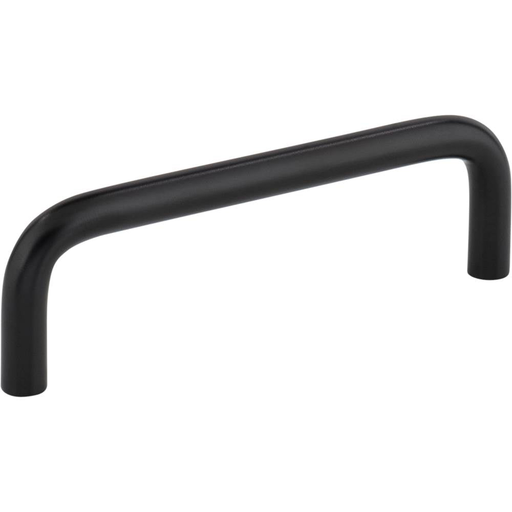 Hardware Resources - 96 mm Center-to-Center Matte Black Torino Cabinet Wire Pull - Matte Black