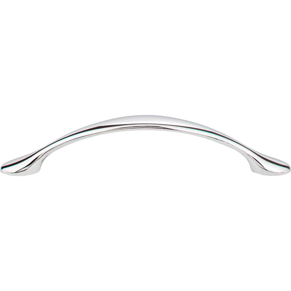 128 mm Center-to-Center Brushed Pewter Arched Somerset Cabinet Pull