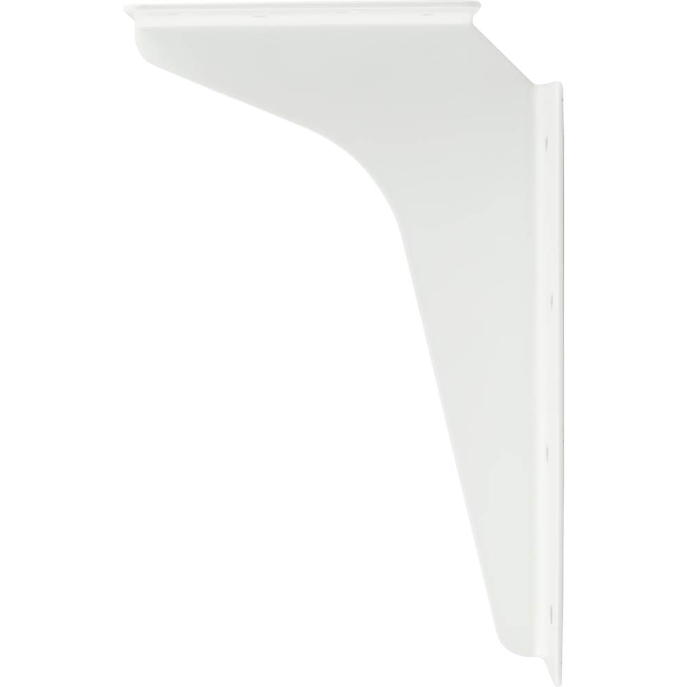 Hardware Resources - 5'' x 8'' White Workstation Bracket Sold by the Pair - White