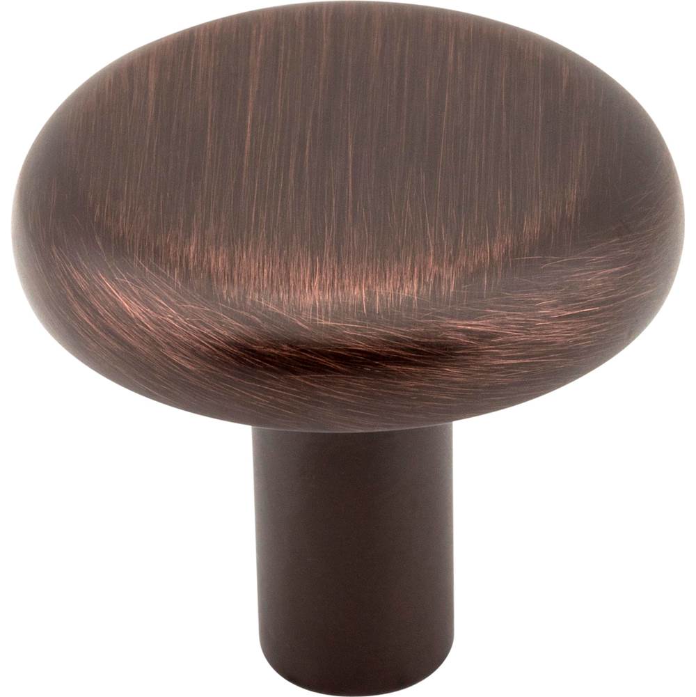 Hardware Resources - 1-1/4'' Diameter Brushed Oil Rubbed Bronze Round Seaver Cabinet Knob - Brushed Oil Rubbed Bronze