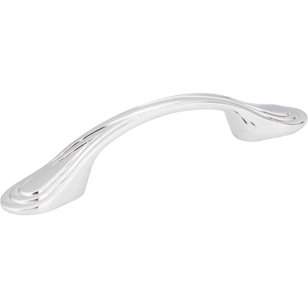 Hardware Resources - 3'' Center-to-Center Polished Chrome Westbury Cabinet Pull - Polished Chrome
