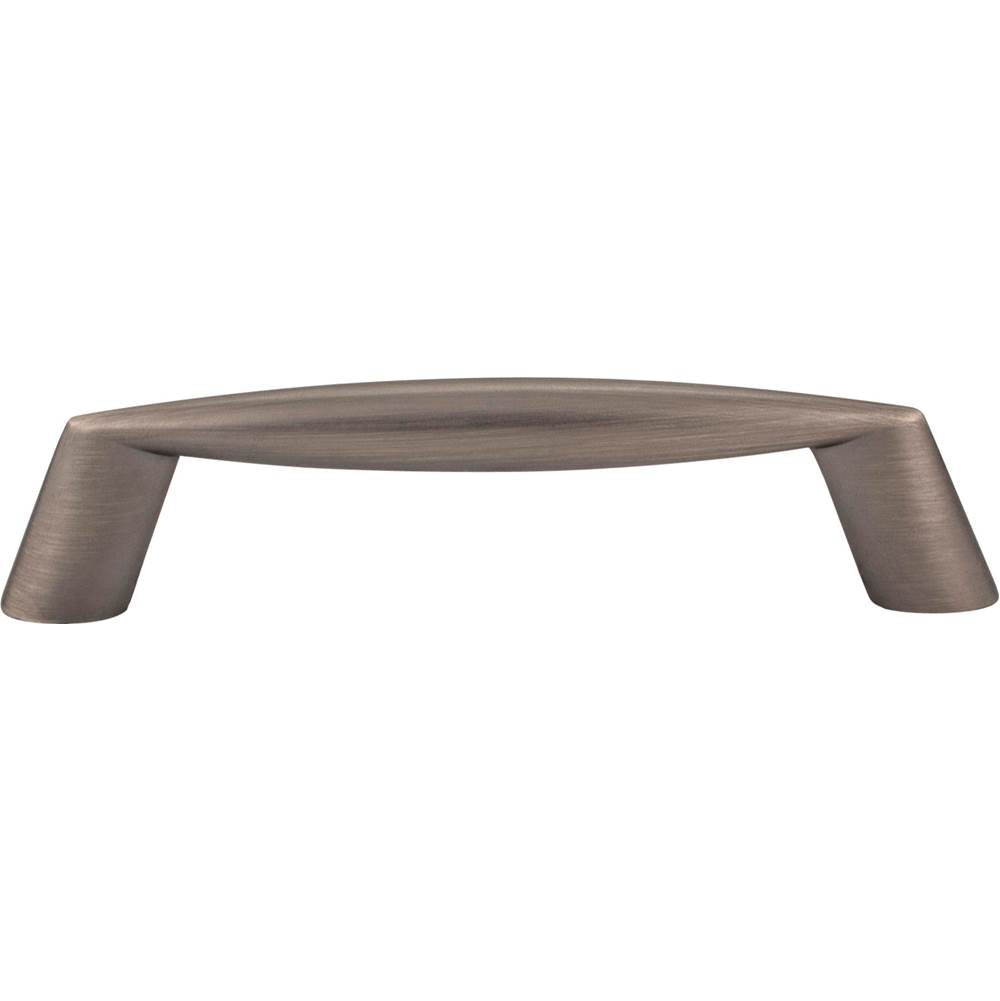 96 mm Center-to-Center Brushed Pewter Zachary Cabinet Pull