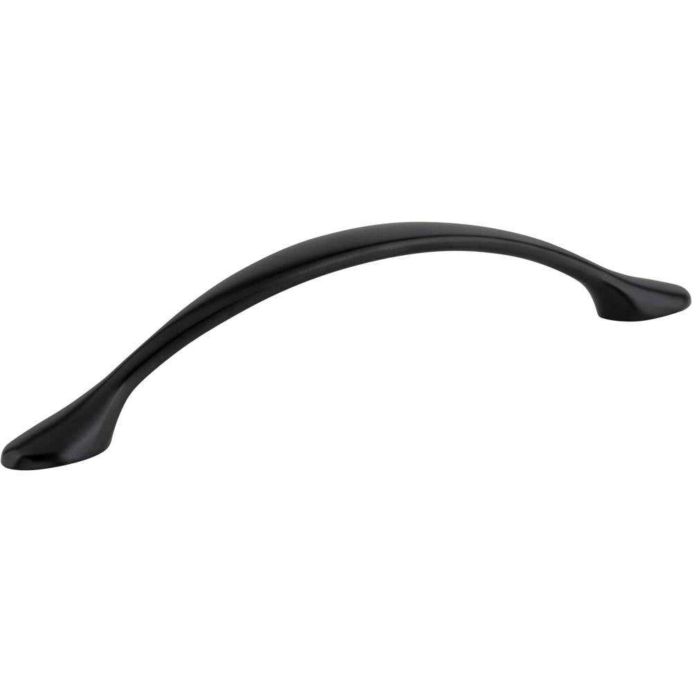 Hardware Resources - 128 mm Center-to-Center Matte Black Arched Somerset Cabinet Pull - Matte Black