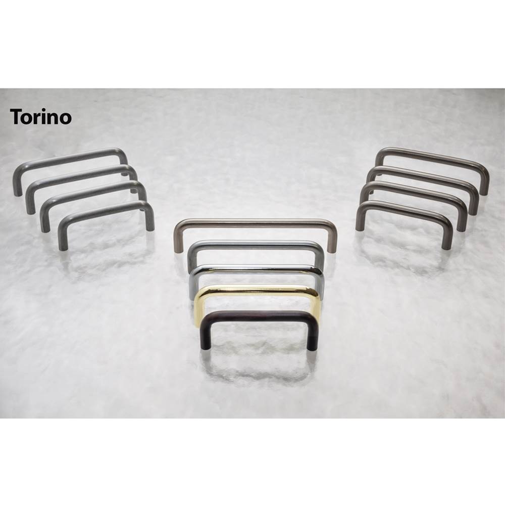128 mm Center-to-Center Brushed Chrome Torino Cabinet Wire Pull