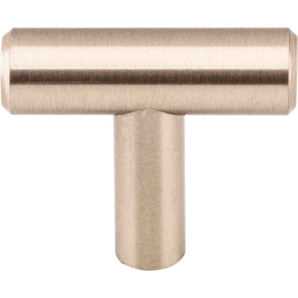 1-9/16'' Overall Length Brushed Gold Naples Cabinet ''T'' Knob