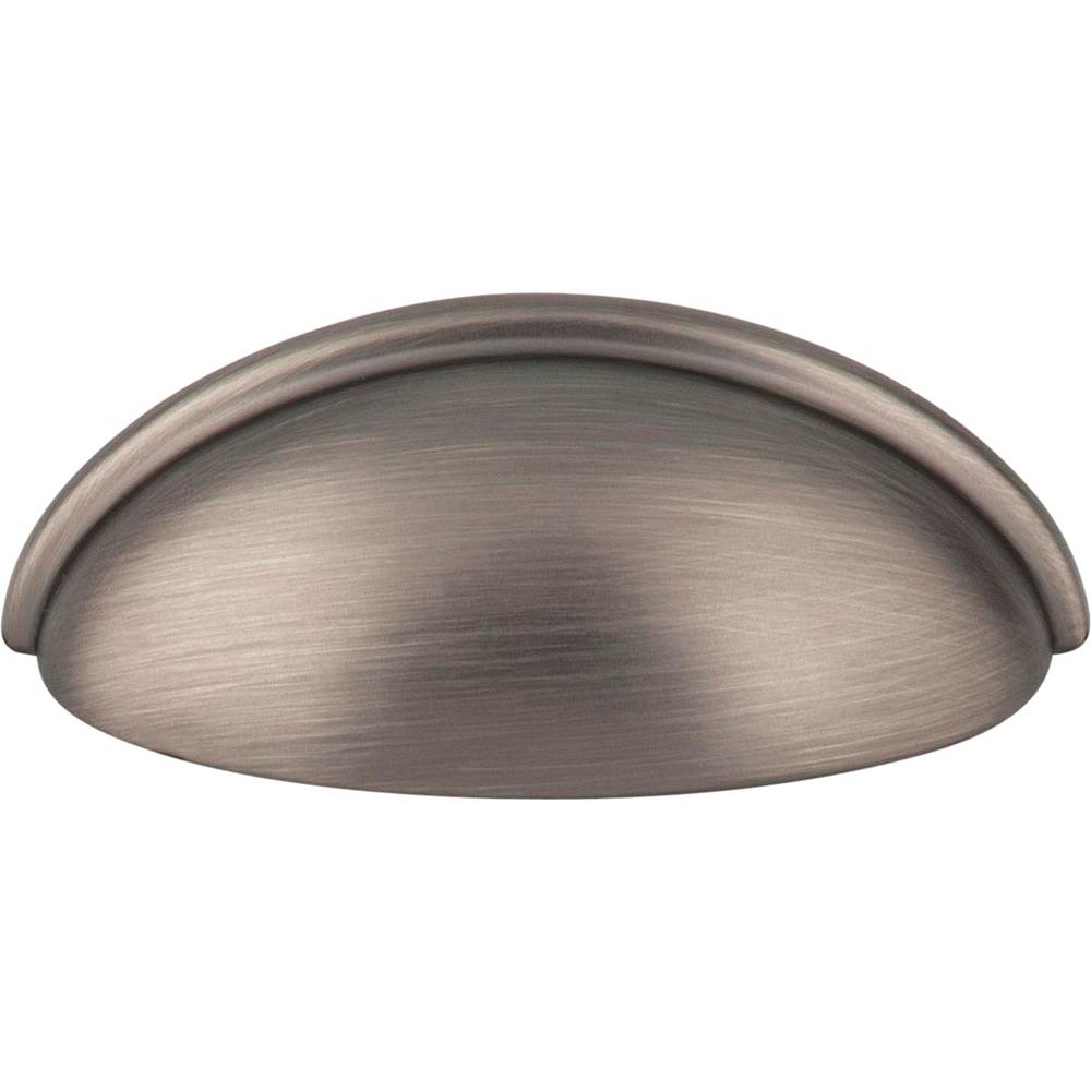 3'' Center-to-Center Brushed Antique Brass Florence Cabinet Cup Pull