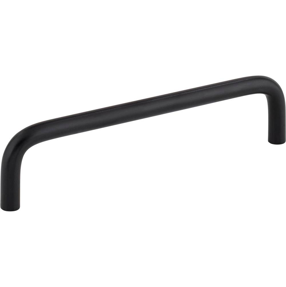 Hardware Resources - 128 mm Center-to-Center Matte Black Torino Cabinet Wire Pull - Matte Black