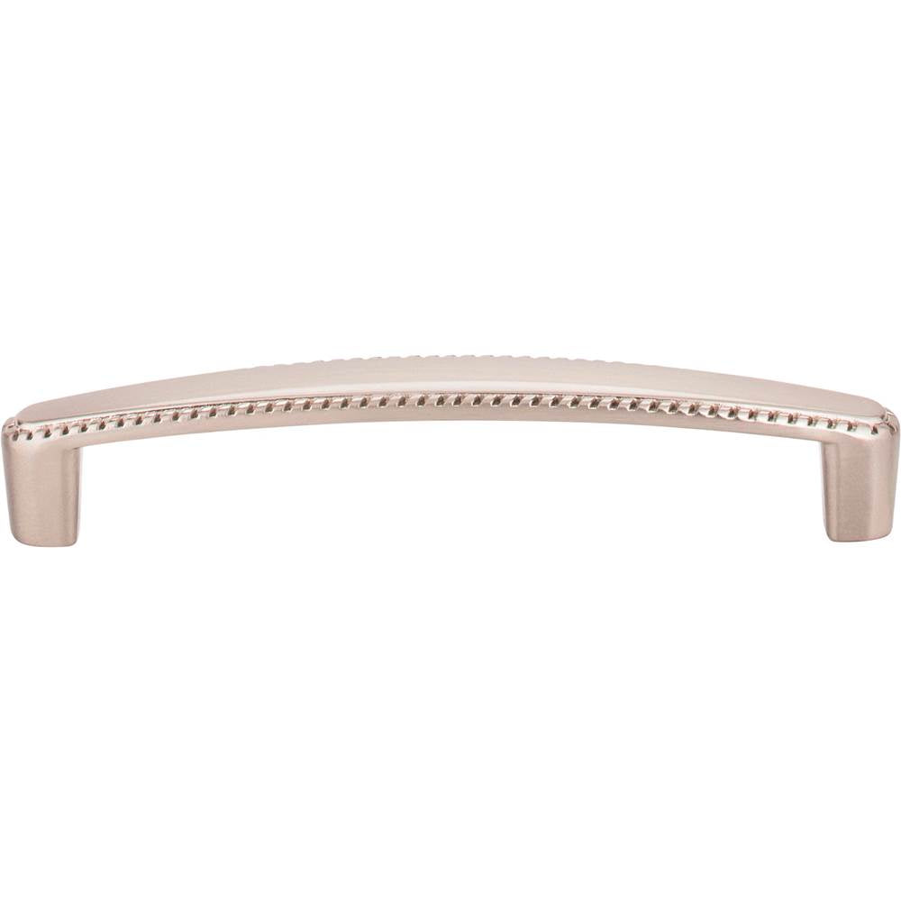 128 mm Center-to-Center Brushed Pewter Rope Detailed Lindos Cabinet Pull