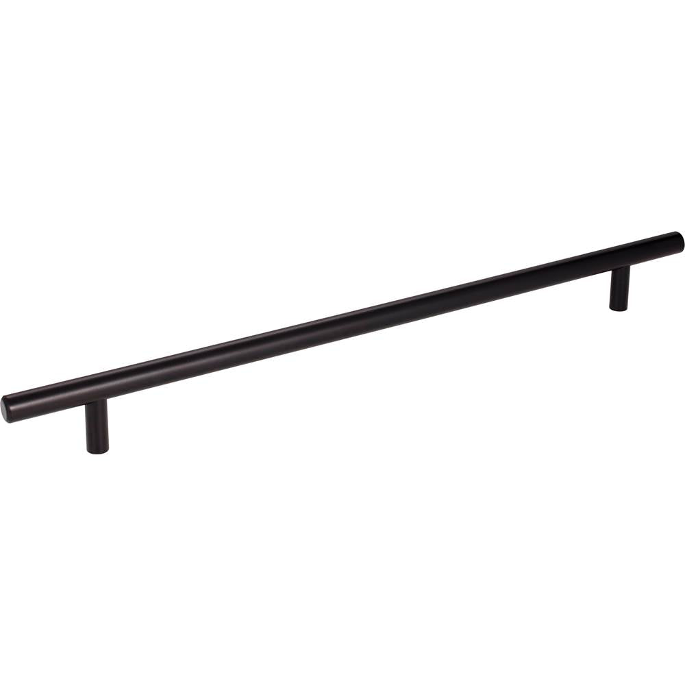 Hardware Resources - 288 mm Center-to-Center Matte Black Naples Cabinet Bar Pull - Matte Black