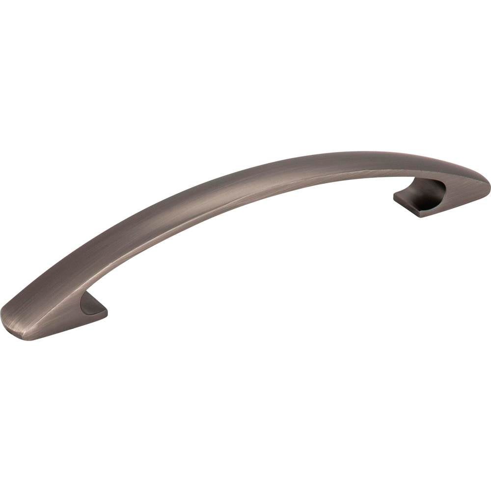 Hardware Resources - 128 mm Center-to-Center Brushed Pewter Arched Strickland Cabinet Pull - Brushed Pewter