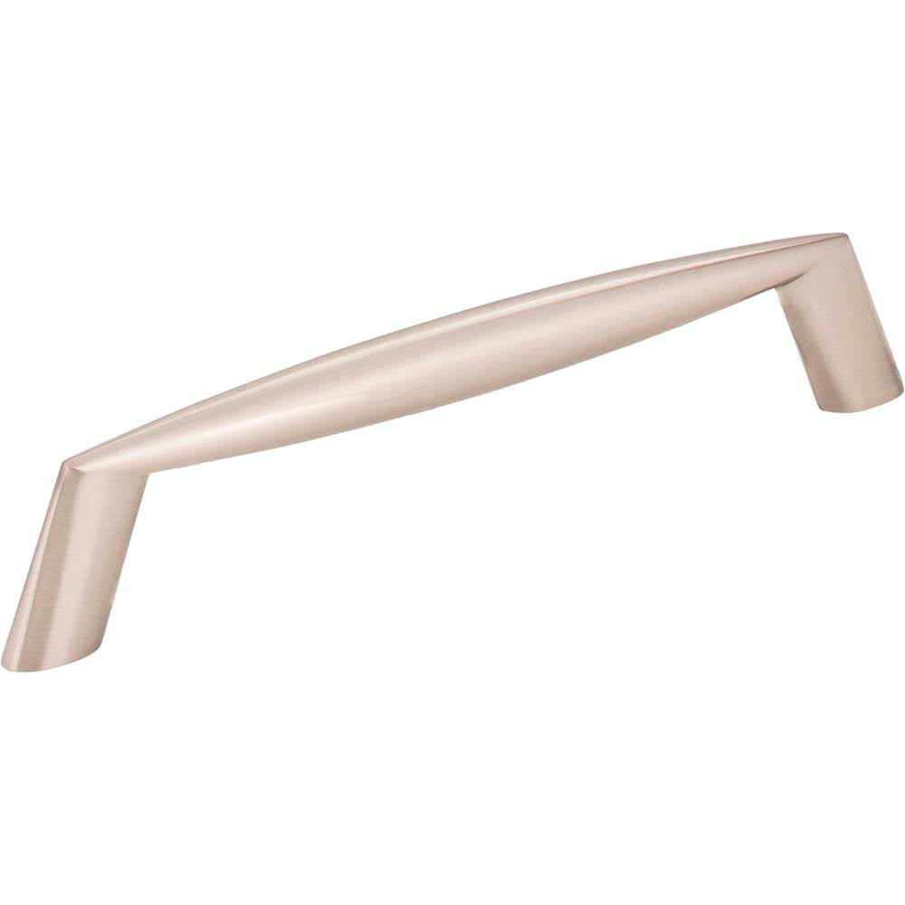 Hardware Resources - 128 mm Center-to-Center Satin Nickel Zachary Cabinet Pull - Satin Nickel
