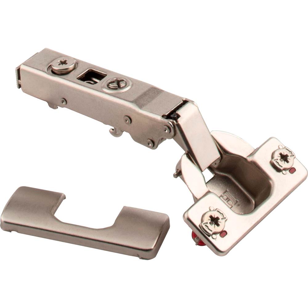 125 degree Heavy Duty Full Overlay Cam Adjustable Soft-close Hinge with Easy-Fix Dowels with Cover