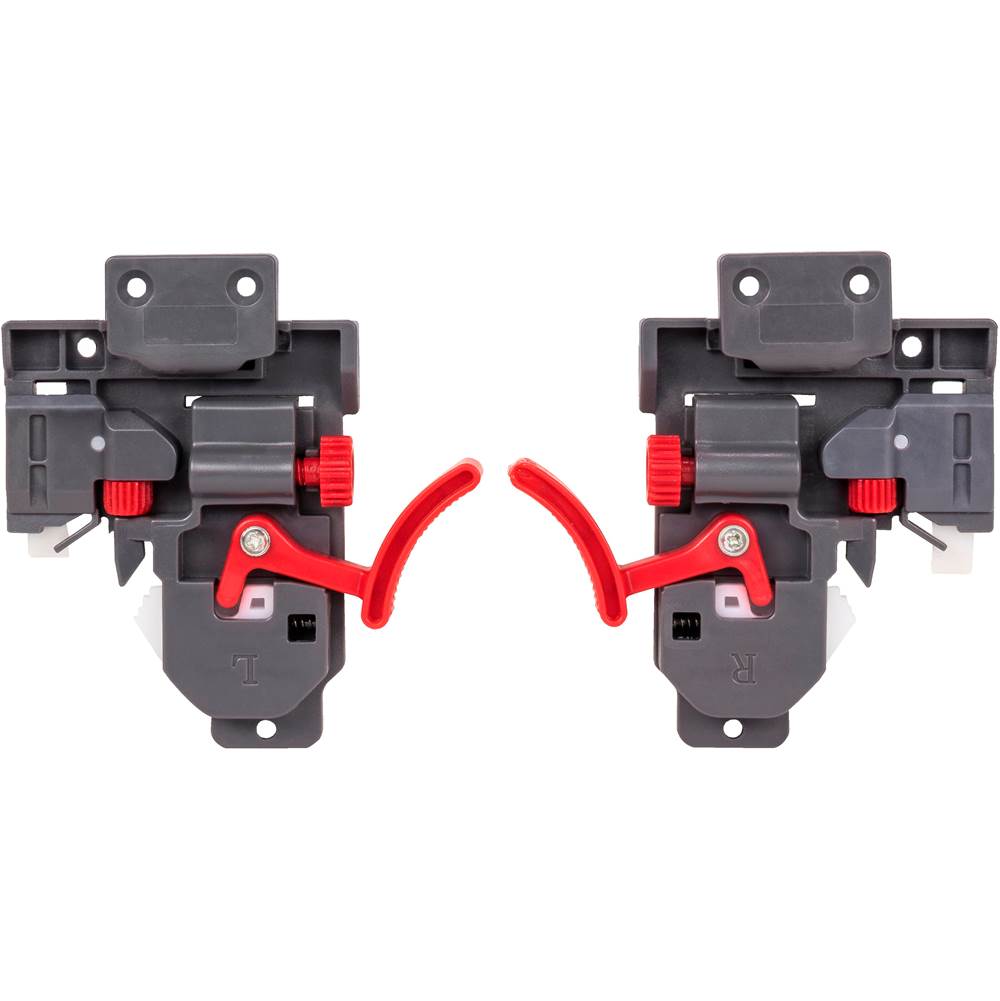 Hardware Resources - 4-Way Adjustable Clip for USE58-Kit Undermount Slides - Sold by the Pair - Grey