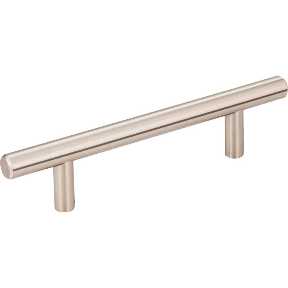 Hardware Resources - 96 mm Center-to-Center Satin Nickel Naples Cabinet Bar Pull - Satin Nickel