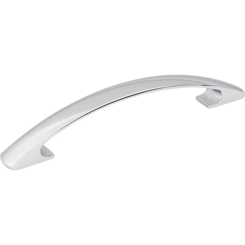 Hardware Resources - 128 mm Center-to-Center Polished Chrome Arched Strickland Cabinet Pull - Polished Chrome