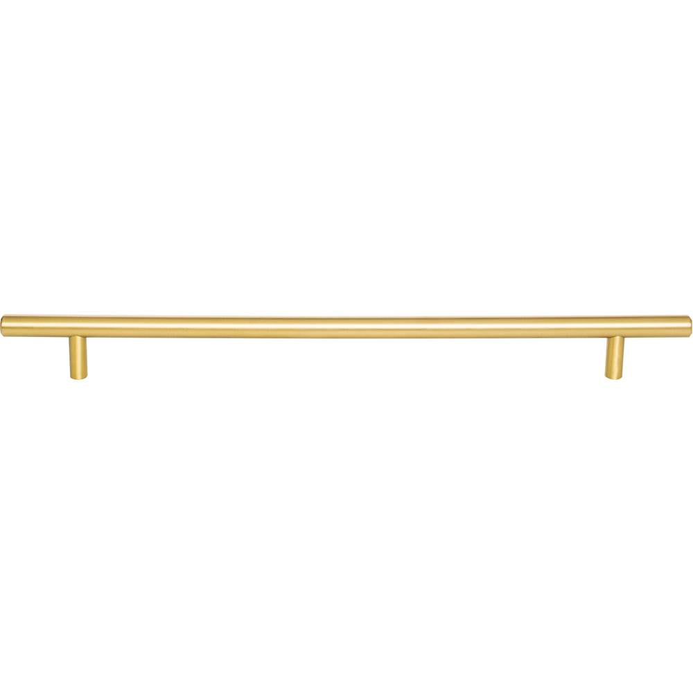 288 mm Center-to-Center Brushed Gold Naples Cabinet Bar Pull