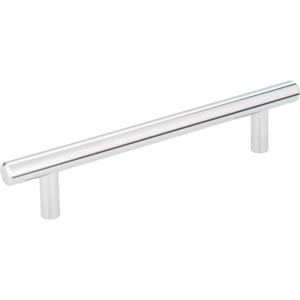 Hardware Resources - 128 mm Center-to-Center Polished Chrome Naples Cabinet Bar Pull - Polished Chrome