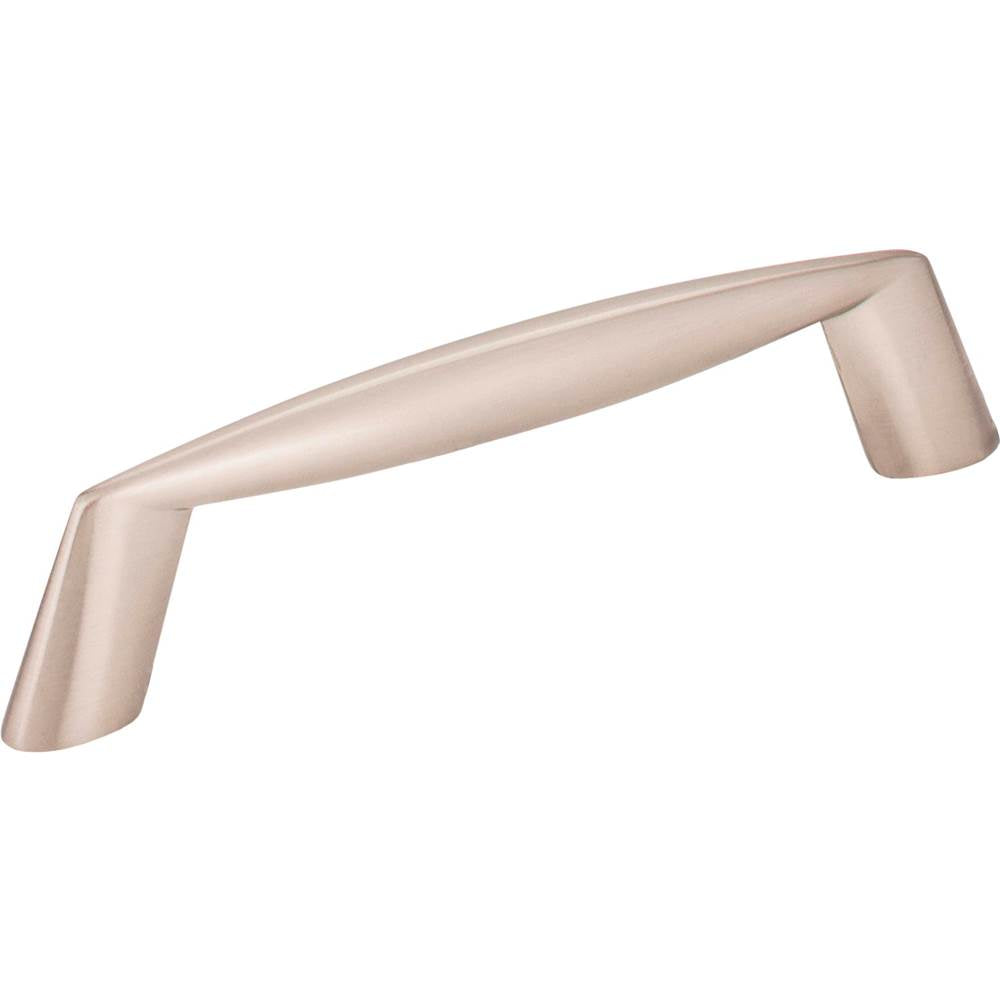 Hardware Resources - 96 mm Center-to-Center Satin Nickel Zachary Cabinet Pull - Satin Nickel