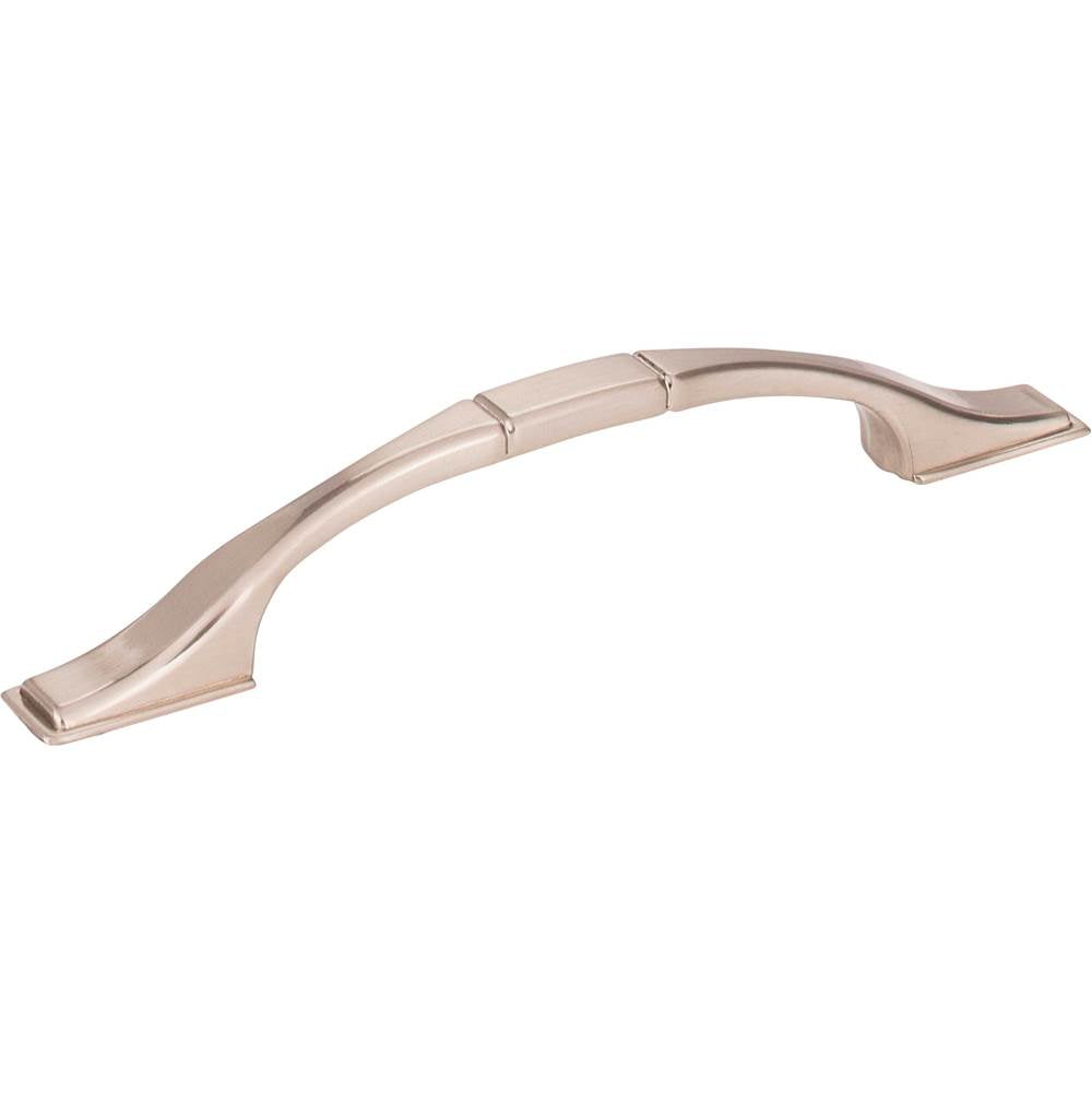 Hardware Resources - 96 mm Center-to-Center Satin Nickel Square Hammond Cabinet Pull - Satin Nickel