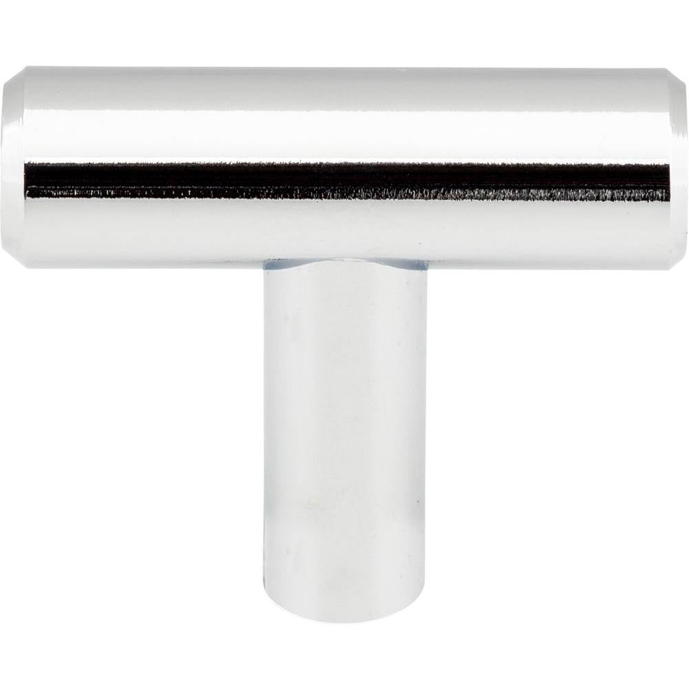 1-9/16'' Overall Length Brushed Gold Naples Cabinet ''T'' Knob