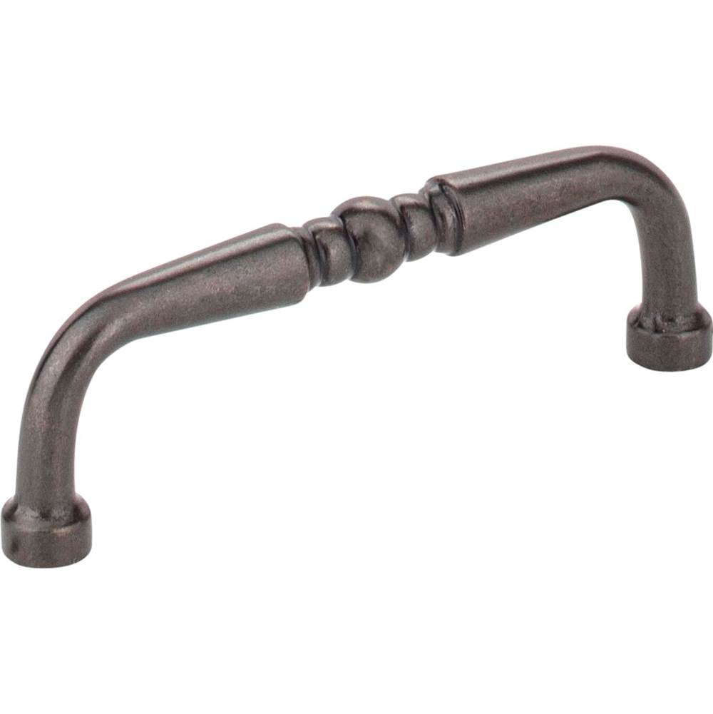 Hardware Resources - 3'' Center-to-Center Gun Metal Madison Cabinet Pull - Gun Metal