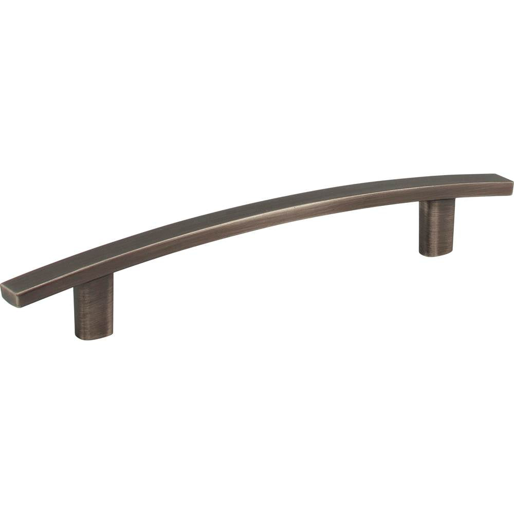 Hardware Resources - 128 mm Center-to-Center Brushed Pewter Square Thatcher Cabinet Bar Pull - Brushed Pewter