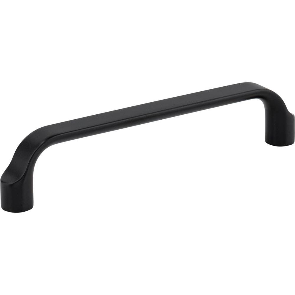 Hardware Resources - 128 mm Center-to-Center Matte Black Brenton Cabinet Pull - Matte Black