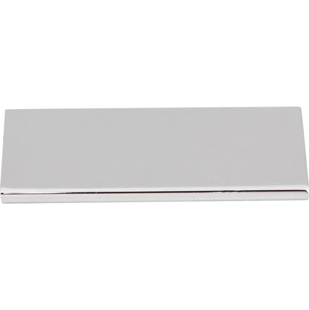 4'' Overall Length Brushed Chrome Edgefield Cabinet Tab Pull
