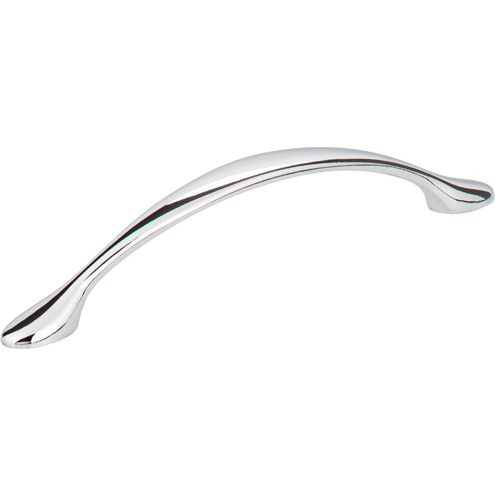 Hardware Resources - 128 mm Center-to-Center Polished Chrome Arched Somerset Cabinet Pull - Polished Chrome
