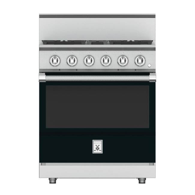 Hestan - Range, 4 Burner, Gas, 30'' - Stealth Black