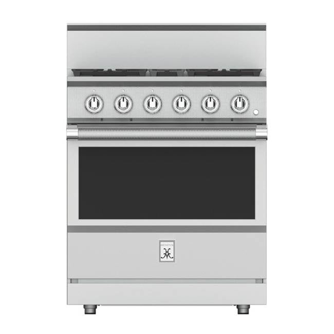 Hestan - Range, 4 Burner, Gas, 30'' - Steeletto Stainless Steel