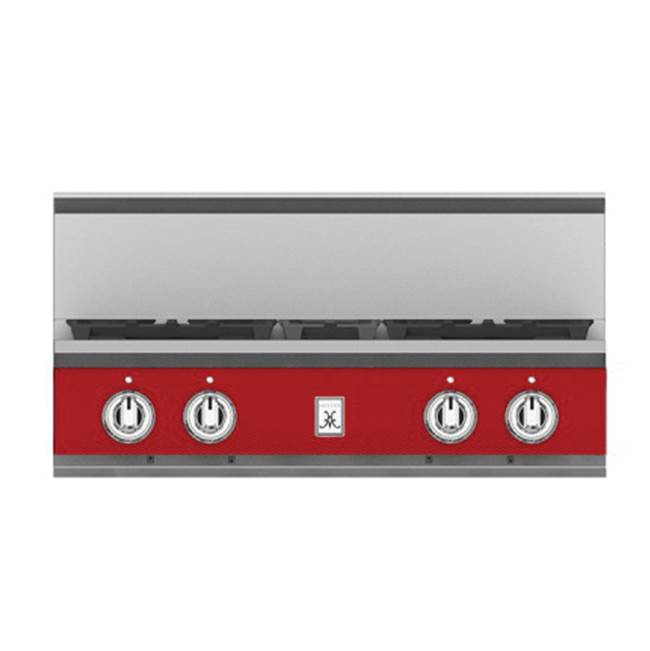Hestan - Rangetop, 4 Burner, 30'' - Matador Red