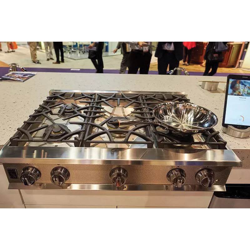 Rangetop, 5 Burner, Smart, 36''