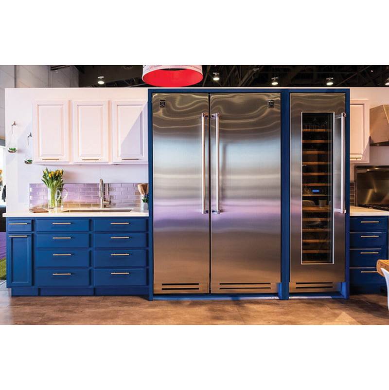 Wine Column, Overlay, Right Hinged, 24''
