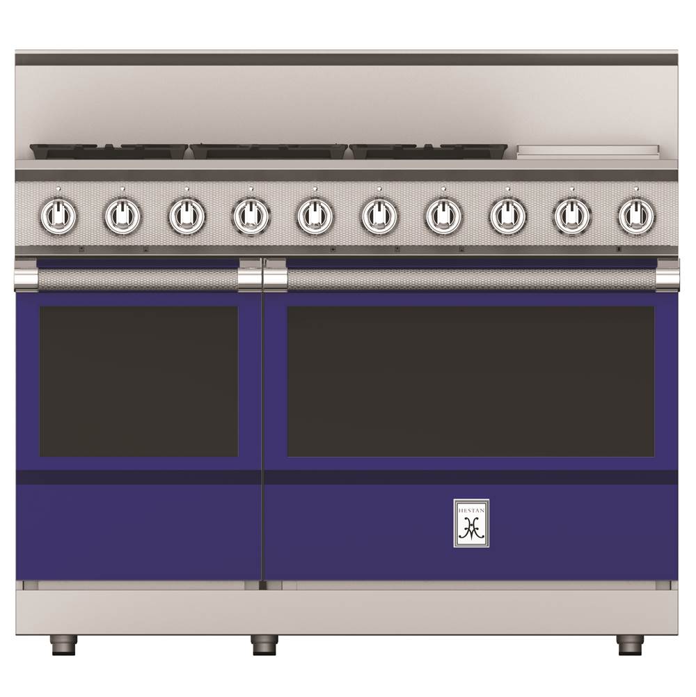 Range, 4 Burner with 24'' Griddle, Gas, 48''