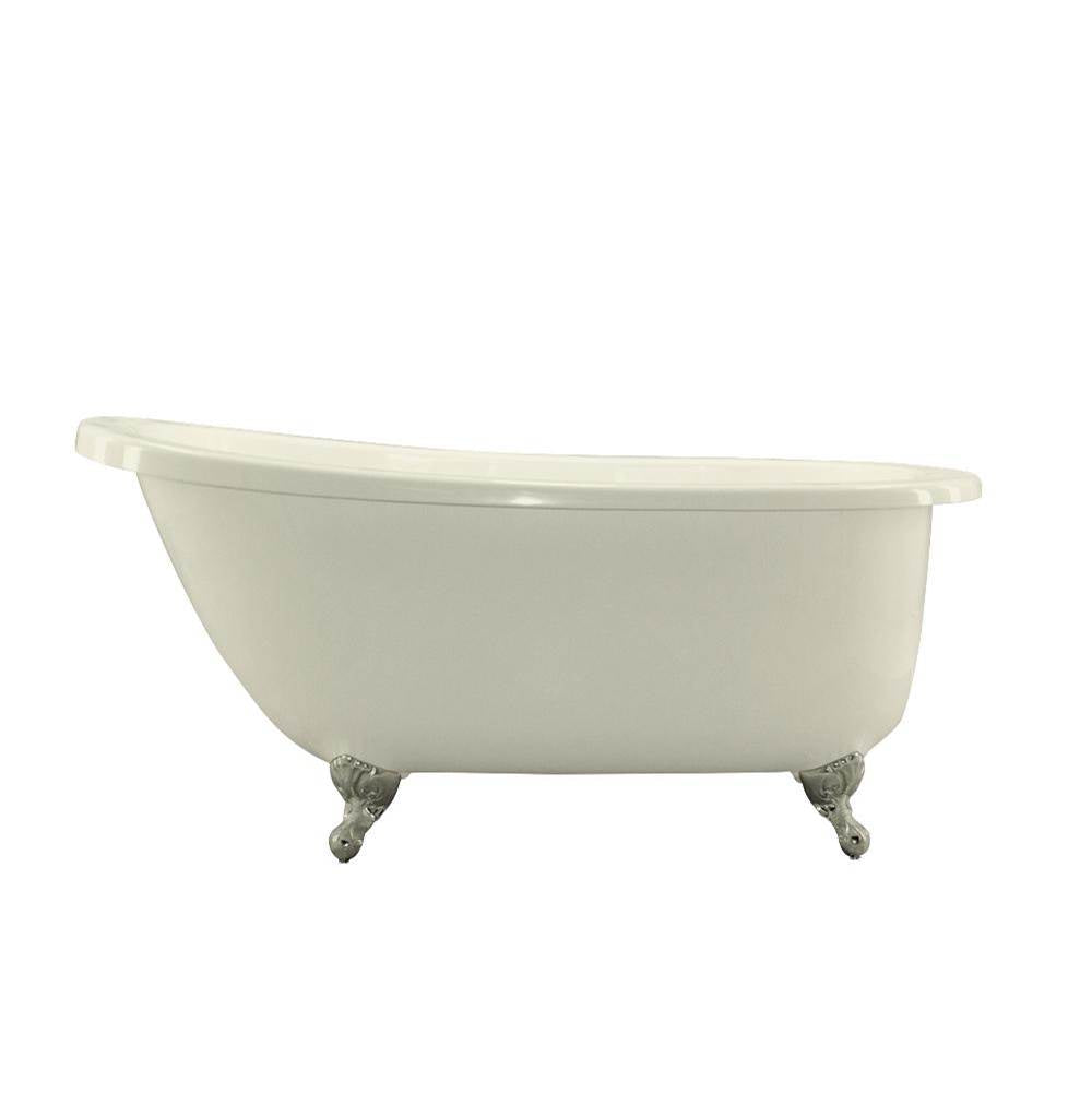 Hydro Systems - ANNETTE 6536 STON W/ SLOPED DECK, TUB ONLY - ALMOND - Almond