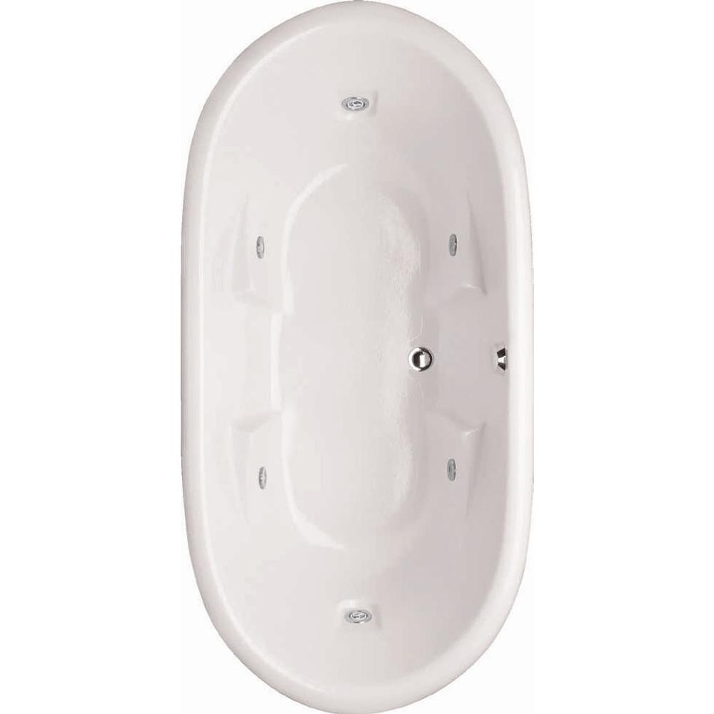 Hydro Systems - AIMEE 7236 AC W/WHIRLPOOL SYSTEM-BONE - Bone
