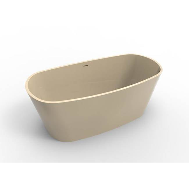 Hydro Systems - BISCAYNE 6431 METRO THERMAL AIR TUB-ALMOND - Almond