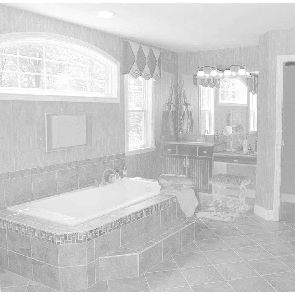 CHARLOTTE 7236 AC TUB ONLY-BISCUIT