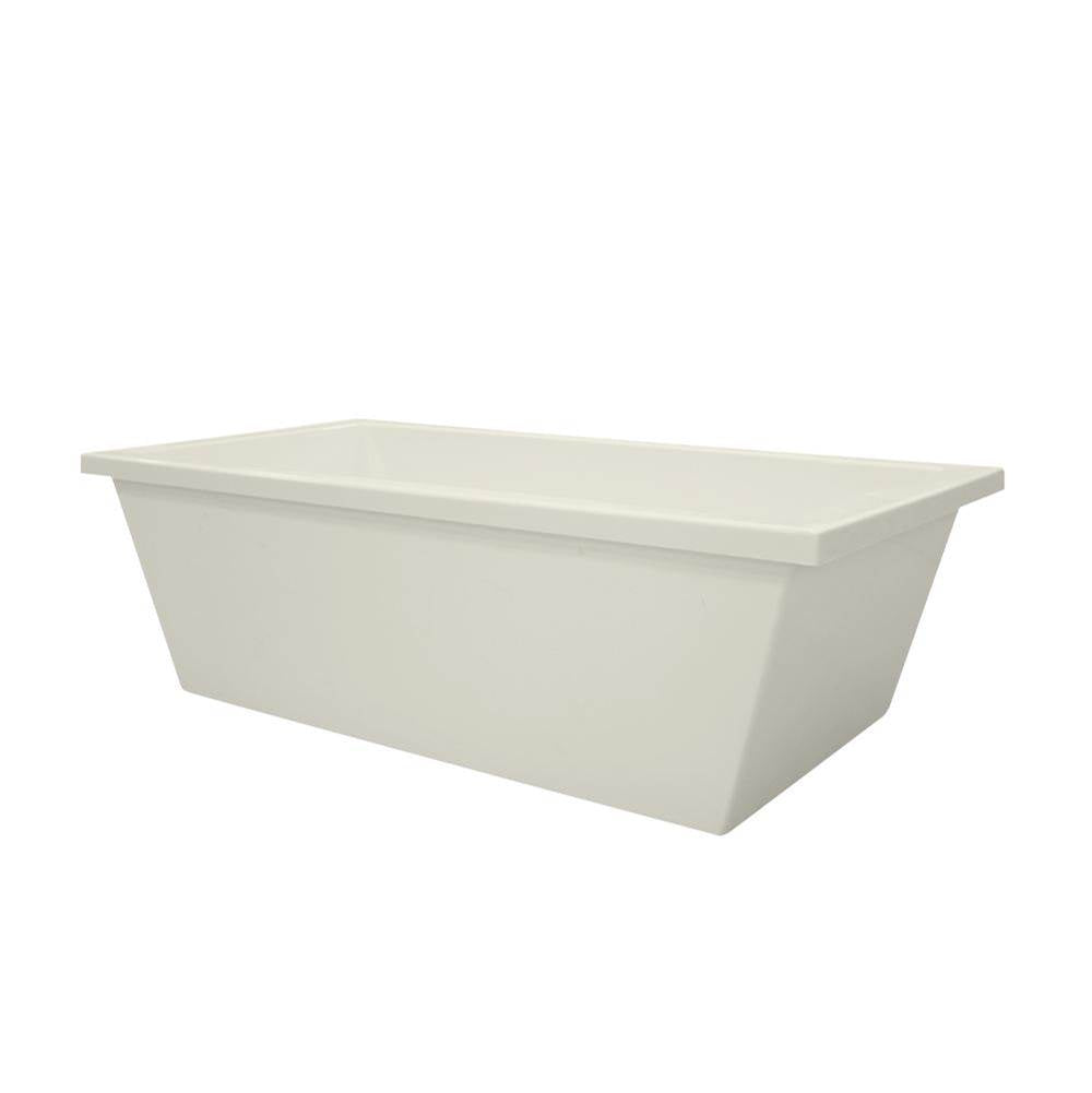 Hydro Systems - CHEYENNE, FREESTANDING THERMAL AIR SYSTEM 72X36 - -BISCUIT - Biscuit