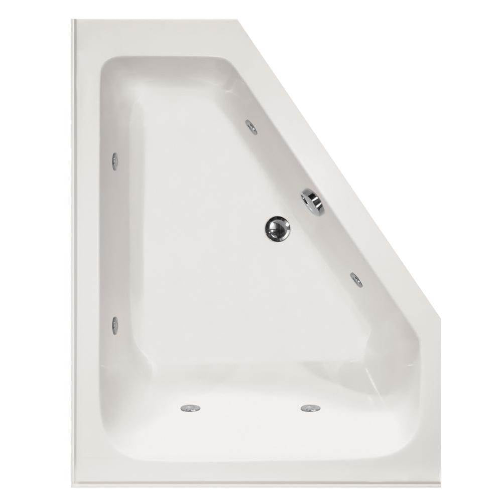 Hydro Systems - COURTNEY 6048 AC W/WHIRLPOOL SYSTEM-WHITE-RIGHT HAND - White