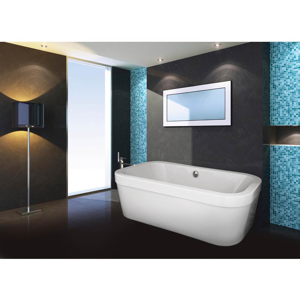 ELIZABETH, FREESTANDING TUB ONLY 72X40 - -BISCUIT
