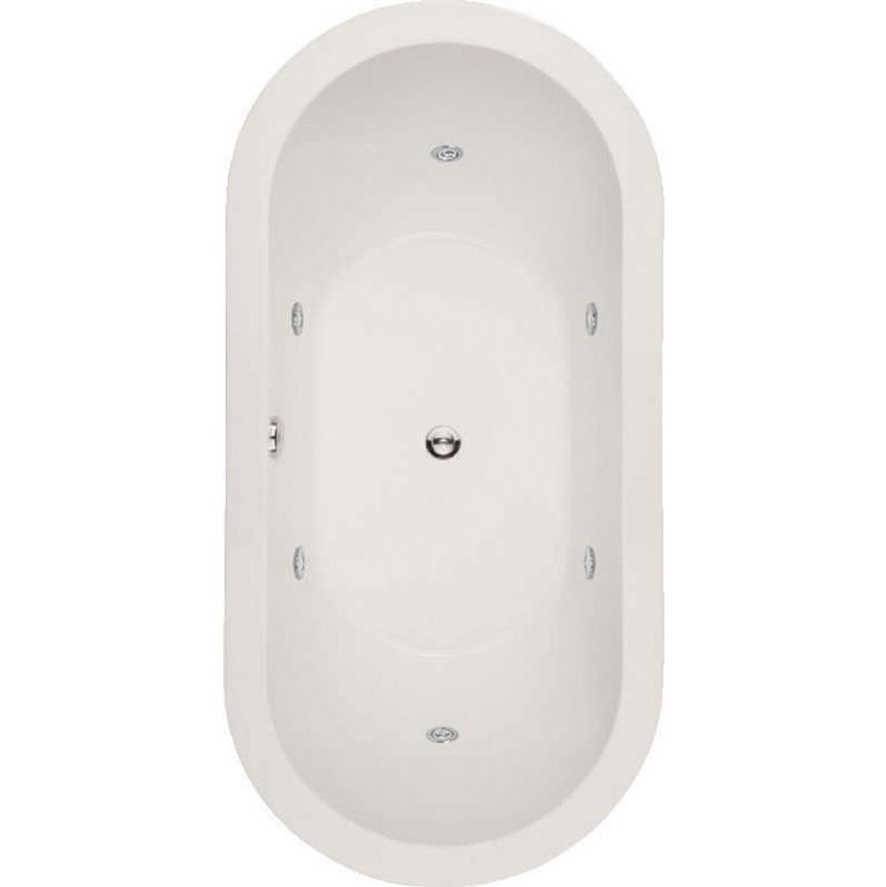 Hydro Systems - ELLE 6632 AC W/ WHIRLPOOL SYSTEM-WHITE - White