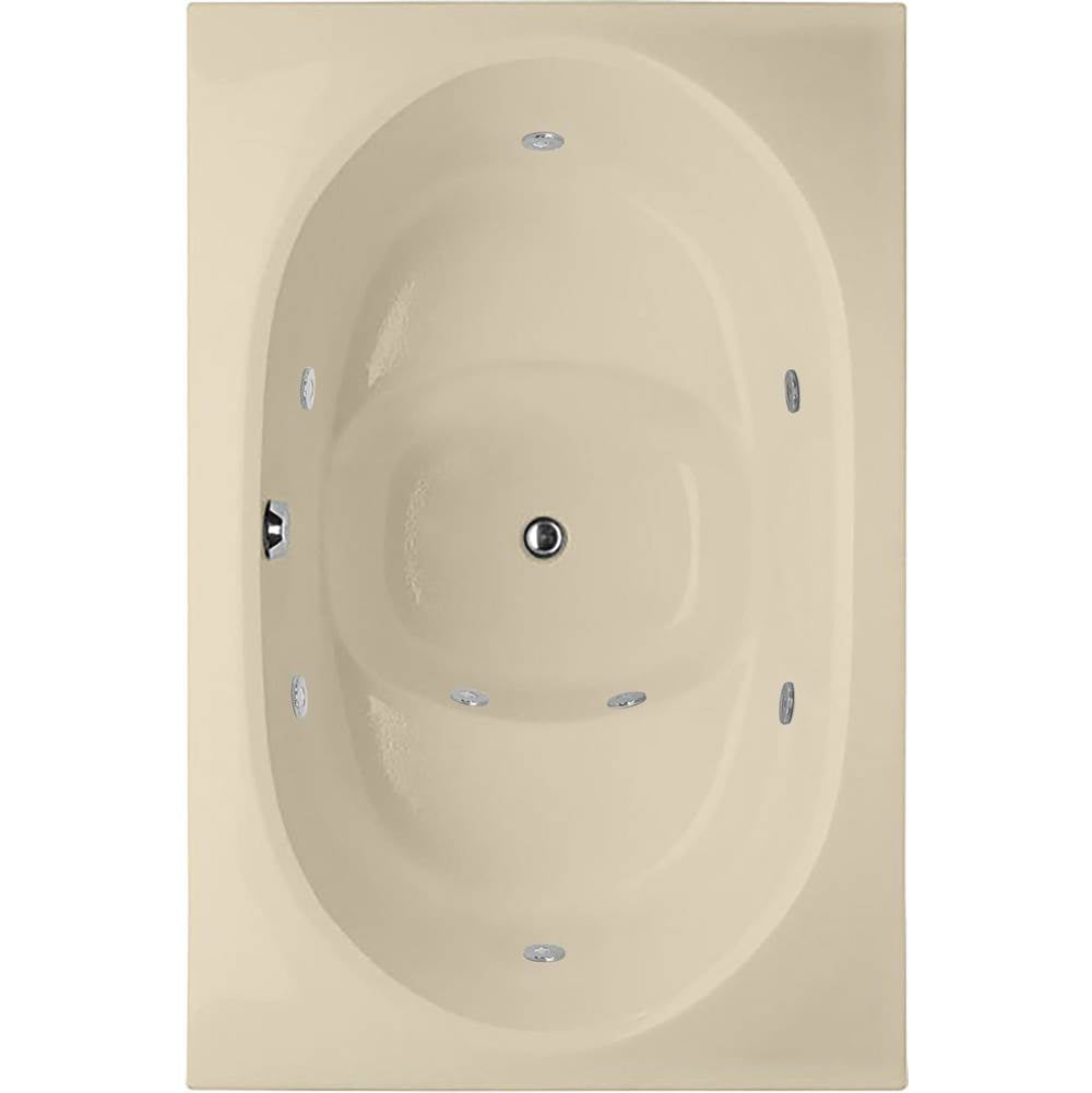 Hydro Systems - FUJI 6040 AC W/WHIRLPOOL SYSTEM-BONE - Bone