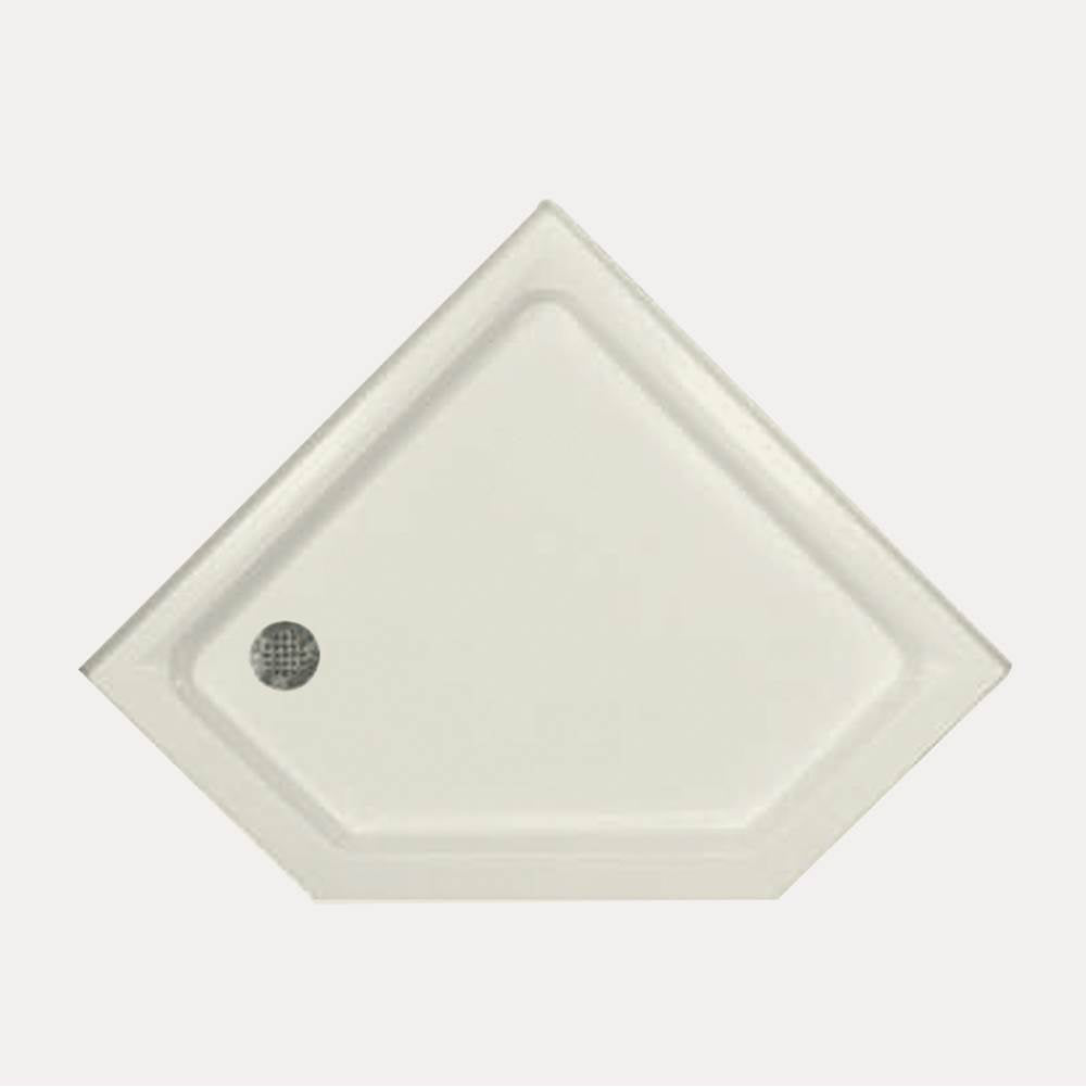 Hydro Systems - SHOWER PAN AC 4833 NEO ANGLE - BONE-LEFT HAND - Bone