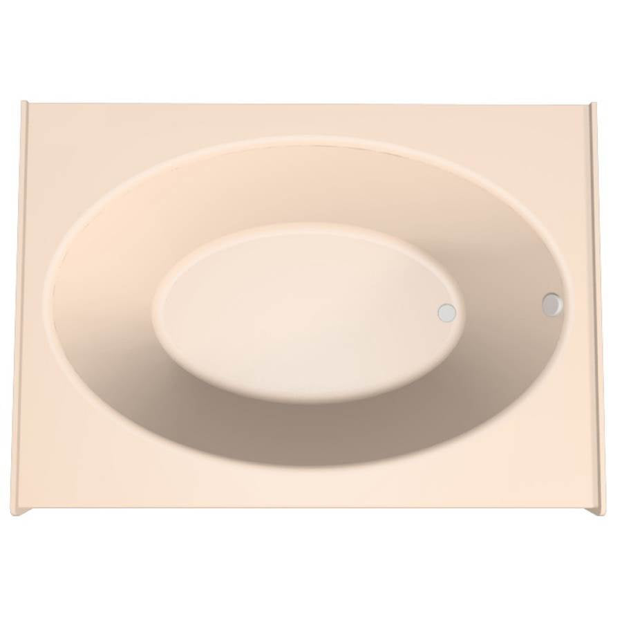Hydro Systems - KONA 6042X15 GC TUB ONLY-ALMOND-RIGHT HAND - Almond