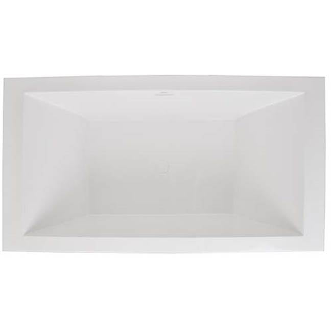 SLATE 6634 STON CENTER DRAIN, TUB ONLY - ALMOND