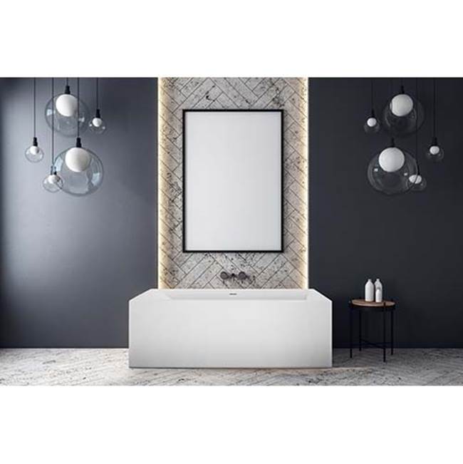 SLATE 6634 STON CENTER DRAIN, TUB ONLY - ALMOND