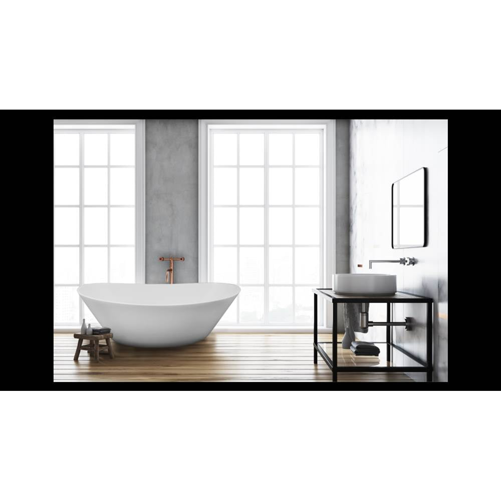 JADE 6632 STON TUB ONLY - ALMOND