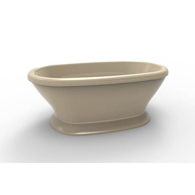 Hydro Systems - LAUREN 7040 FREESTANDING TUB ONLY - BONE - Bone